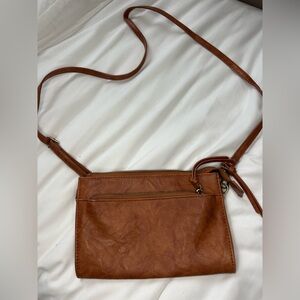 THE SAK Elegant Brown Crossbody Bag